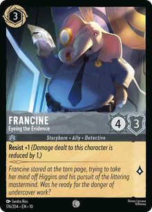 Francine Eyeing the Evidence 176/204 Common