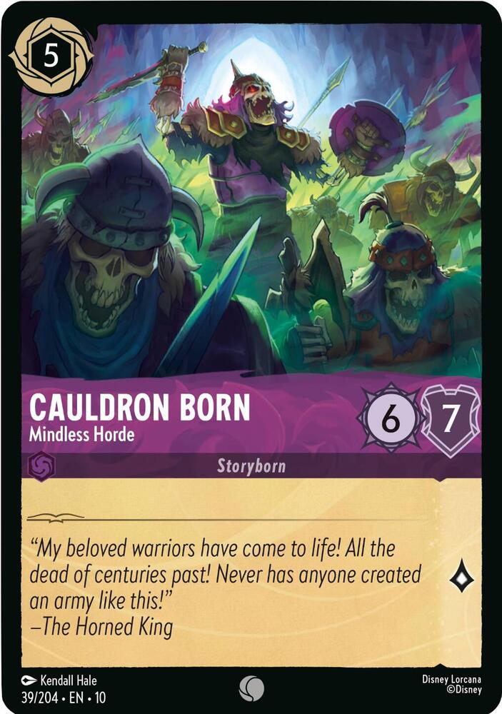 Cauldron Born Mindless Horde 39/204 Common