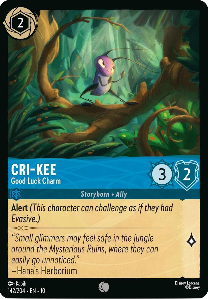 Cri Kee Good Luck Charm 142/204 Common