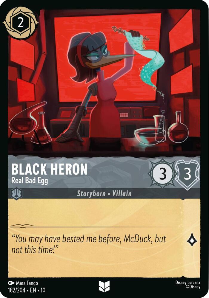 Black Heron Real Bad Egg 182/204 Uncommon