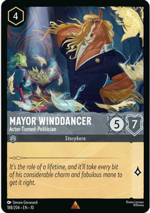 Mayor Winddancer Actor Turned Politician 188/204 Rare