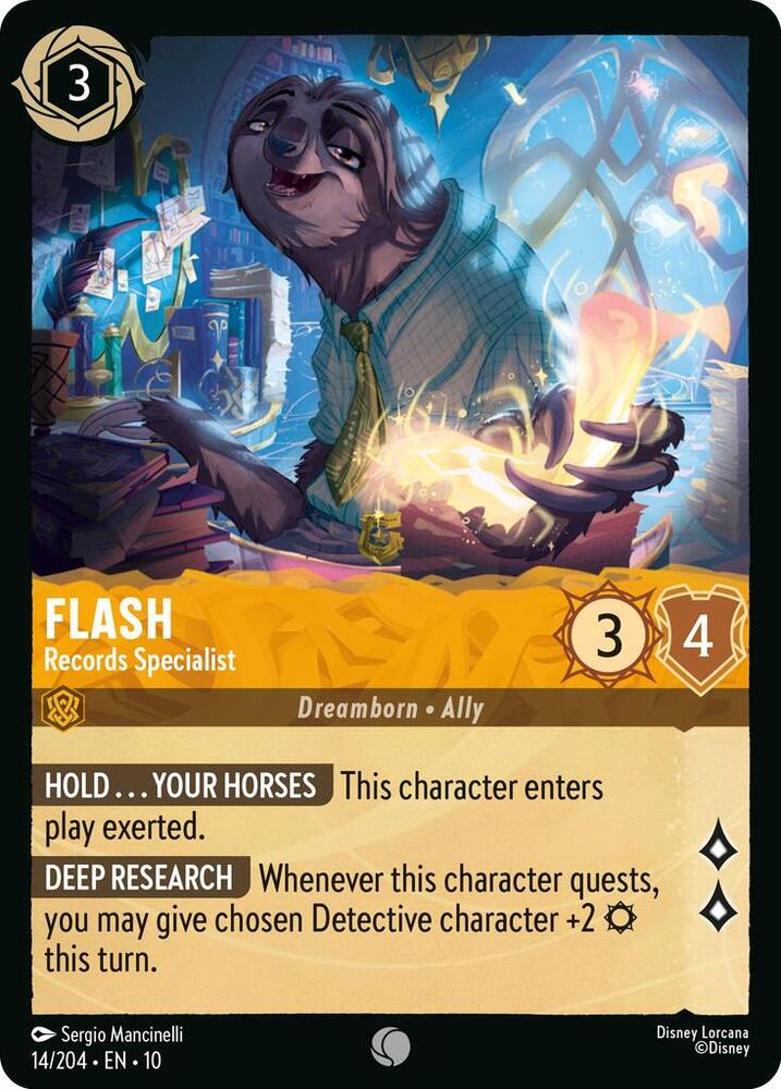 Flash Records Specialist 14/204 Common