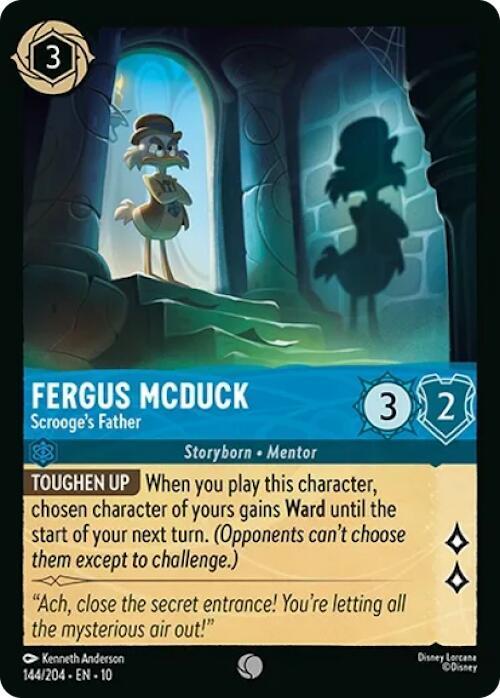 Fergus McDuck Scrooges Father 144/204 Common