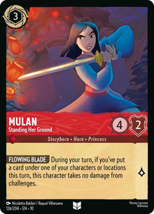 Mulan Standing Her Ground 126/204 Uncommon