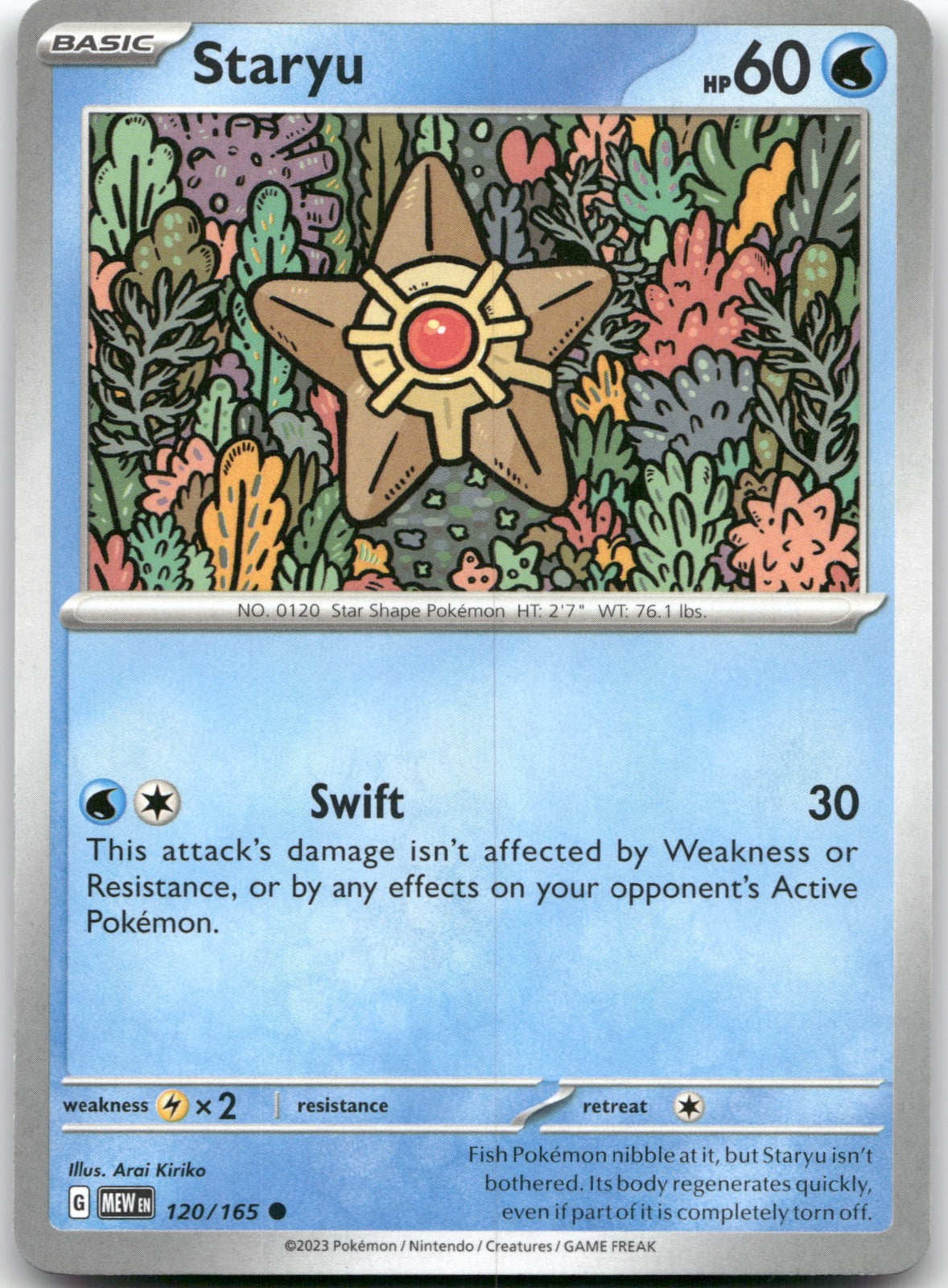 Staryu MEW 120/165 Common