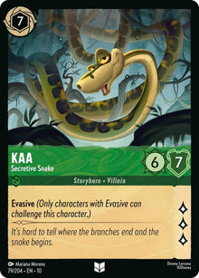 Kaa Secretive Snake 79/204 Uncommon