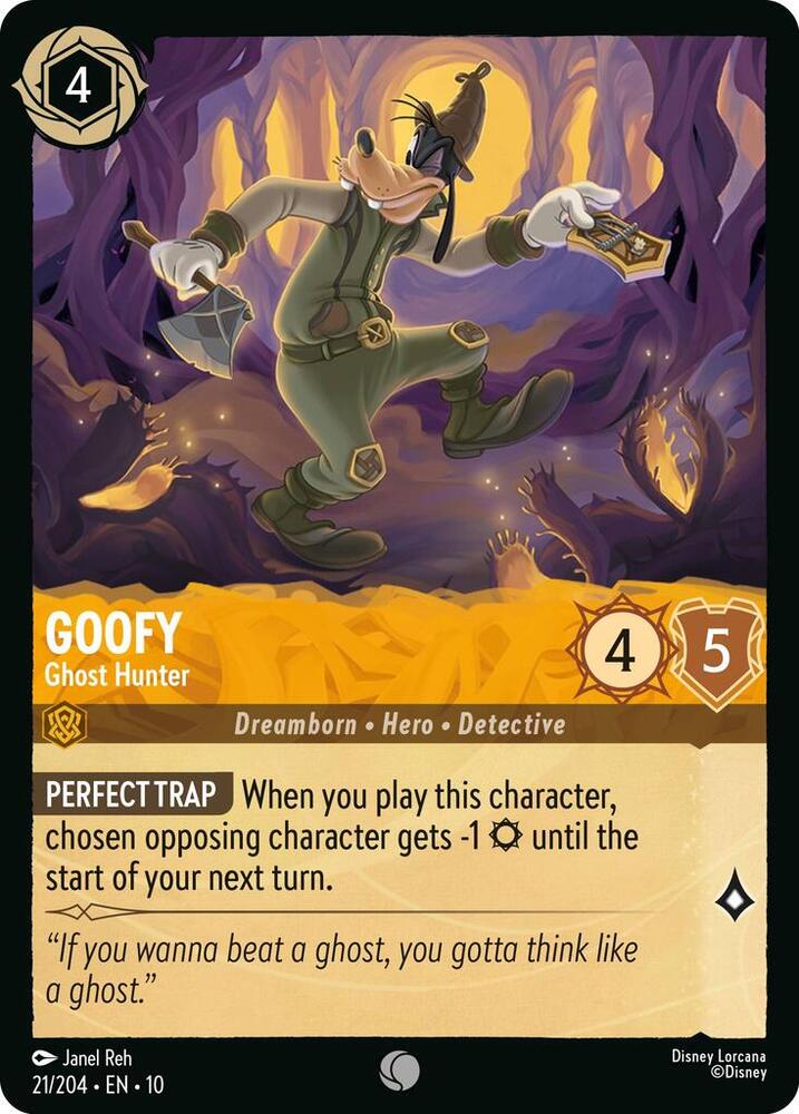 Goofy Ghost Hunter 21/204 Common