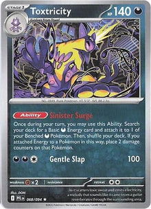 Toxtricity PFL 068/094 Rare Holo