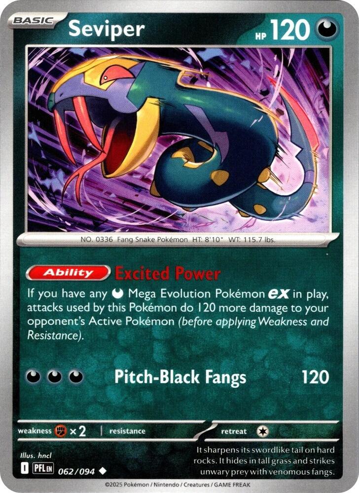 Seviper PFL 062/094 Uncommon