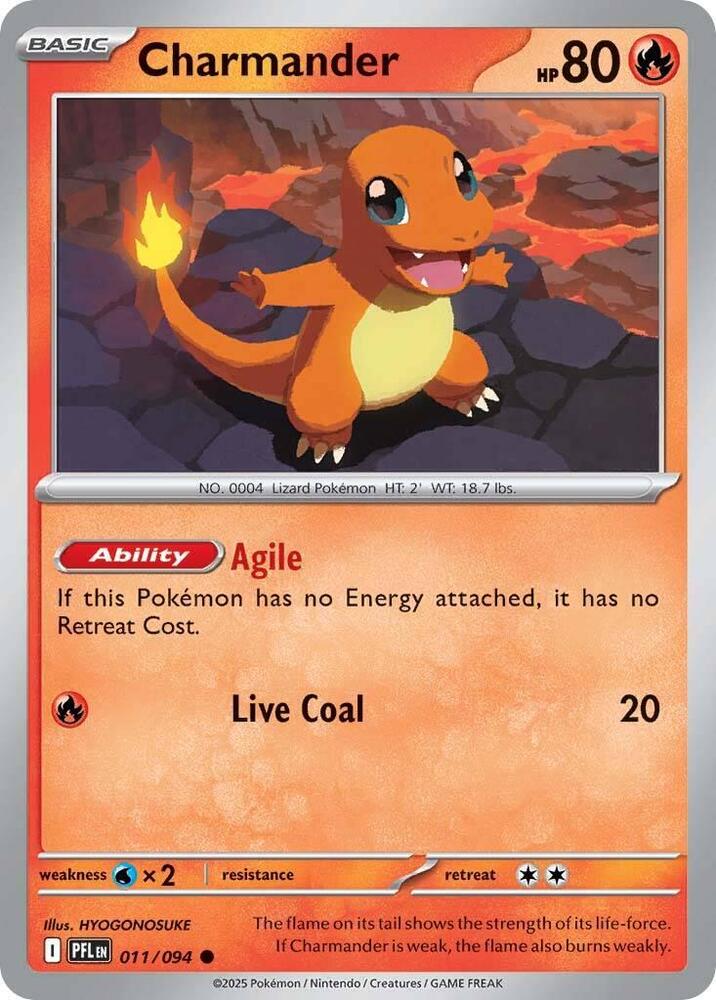 Charmander PFL 011/094 Common