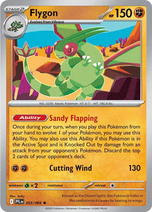 Flygon PFL 053/094 Rare Holo