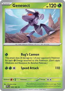 Genesect PFL 008/094 Rare Holo