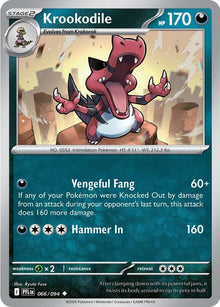 Krookodile PFL 066/094 Uncommon