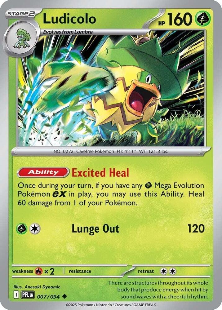 Ludicolo PFL 007/094 Uncommon