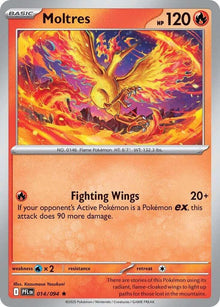 Moltres PFL 014/094 Rare Holo