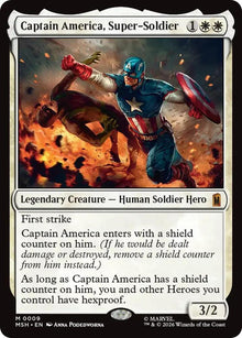 Captain America Super Soldier MSH 9 M