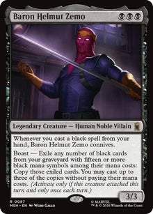 Baron Helmut Zemo MSH 87 R