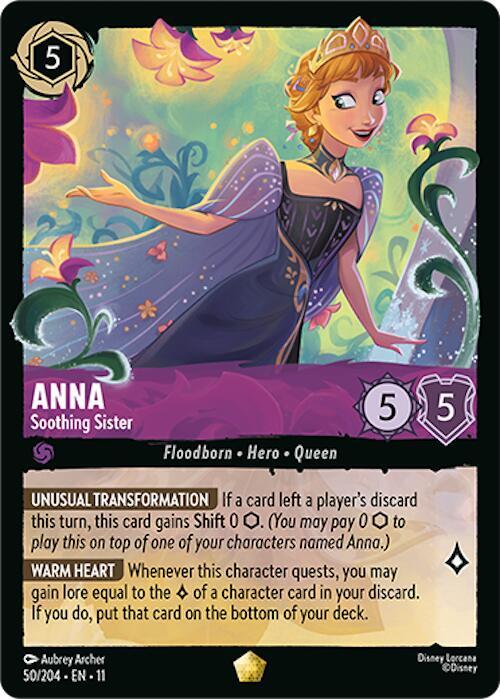 Anna - Soothing Sister 50/204 Legendary