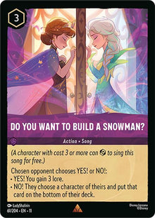 Do You Want to Build A Snowman? 61/204 Rare