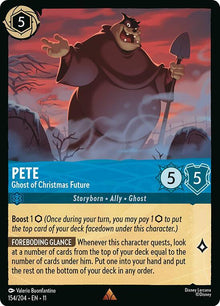 Pete - Ghost of Christmas Future 154/204 Rare