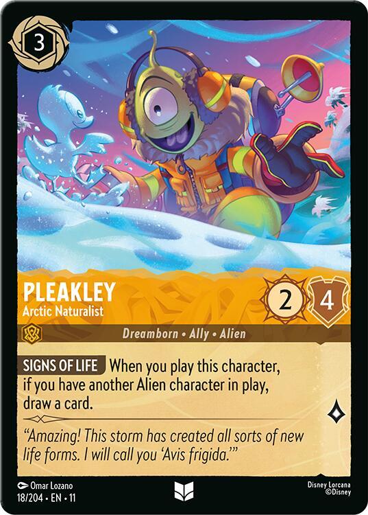 Pleakley - Arctic Naturalist 18/204 Uncommon