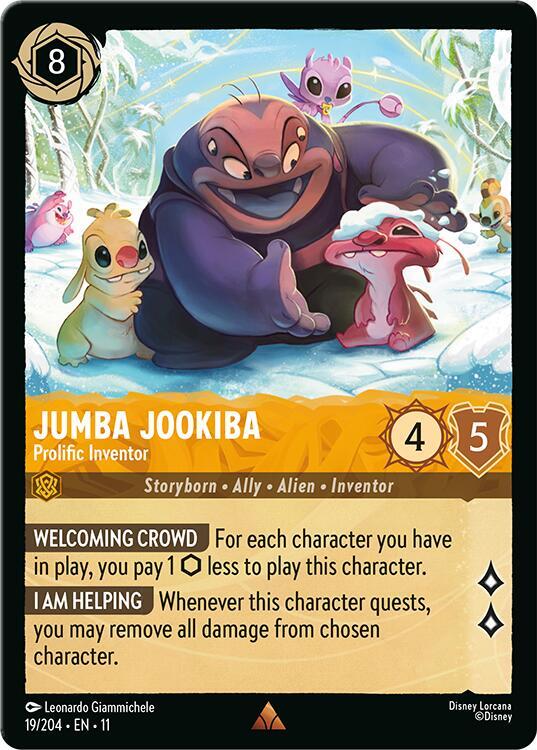 Jumba Jookiba - Prolific Inventor 19/204 Rare
