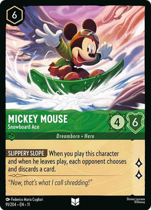 Mickey Mouse - Snowboard Ace 91/204 Uncommon