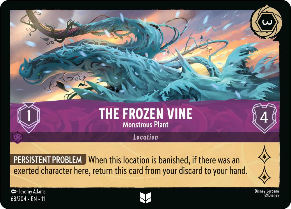 The Frozen Vine - Monstrous Plant 68/204 Uncommon