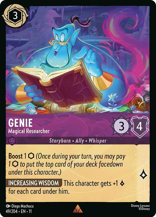 Genie - Magical Researcher 49/204 Rare