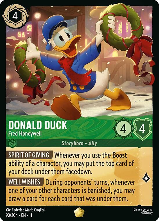 Donald Duck - Fred Honeywell 93/204 Legendary