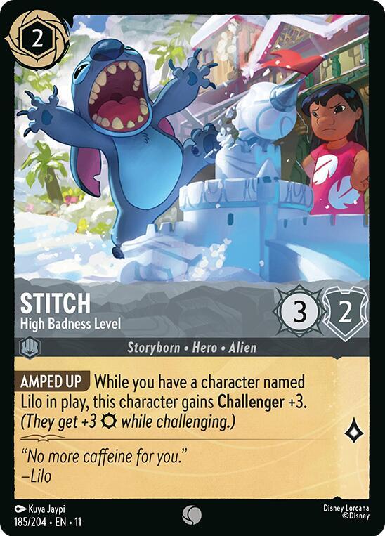 Stitch - High Badness Level 185/204 Common