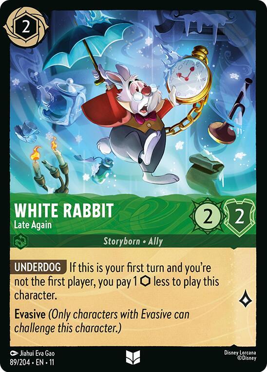 White Rabbit - Late Again 89/204 Uncommon