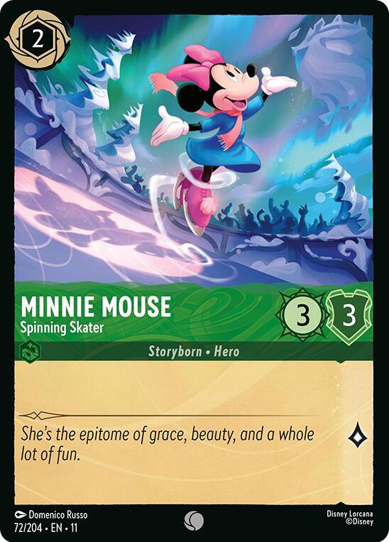 Minnie Mouse - Spinning Skater 72/204 Common