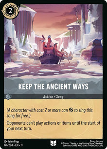 Keep the Ancient Ways 196/204 Uncommon