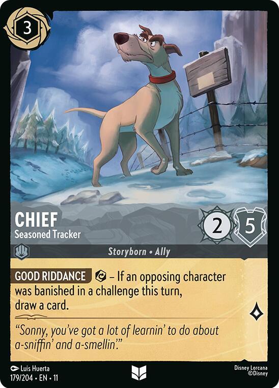 Chief - Seasoned Tracker 179/204 Uncommon