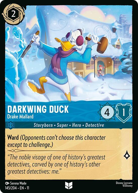 Darkwing Duck - Drake Mallard 145/204 Uncommon