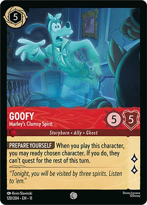 Goofy - Marley's Clumsy Spirit 120/204 Common