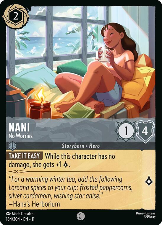 Nani - No Worries 184/204 Common