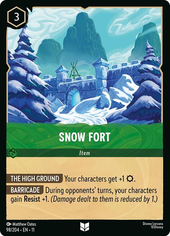 Snow Fort 98/204 Uncommon