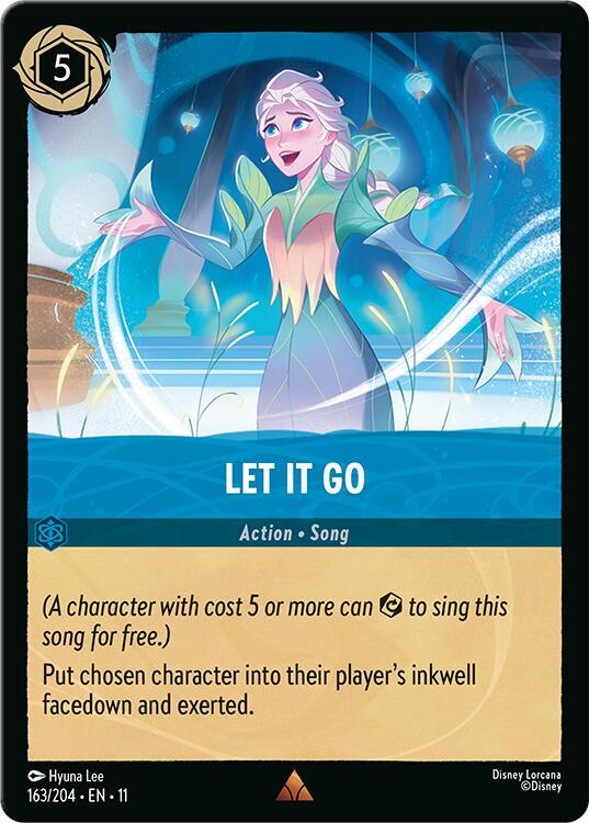 Let It Go 163/204 Rare