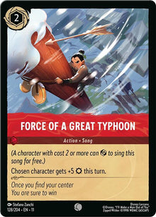Force of a Great Typhoon 128/204 Common