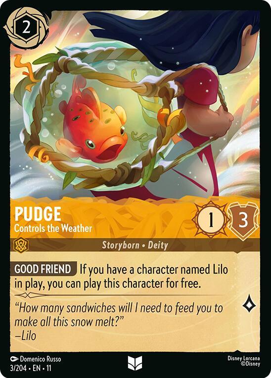Pudge - Controls the Weather 3/204 Uncommon