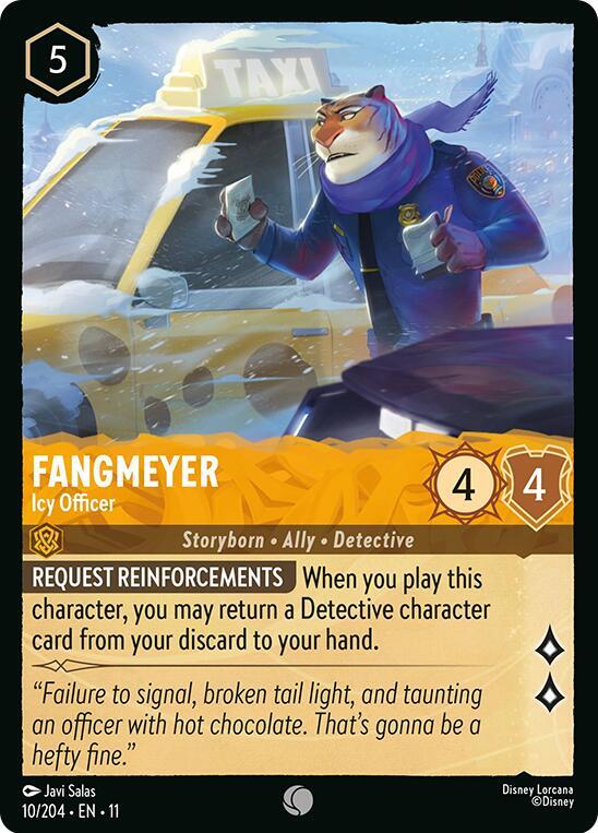 Fangmeyer - Icy Officer 10/204 Common