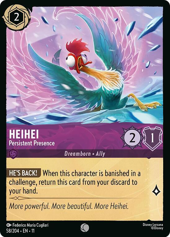 HeiHei - Persistent Presence 58/204 Common