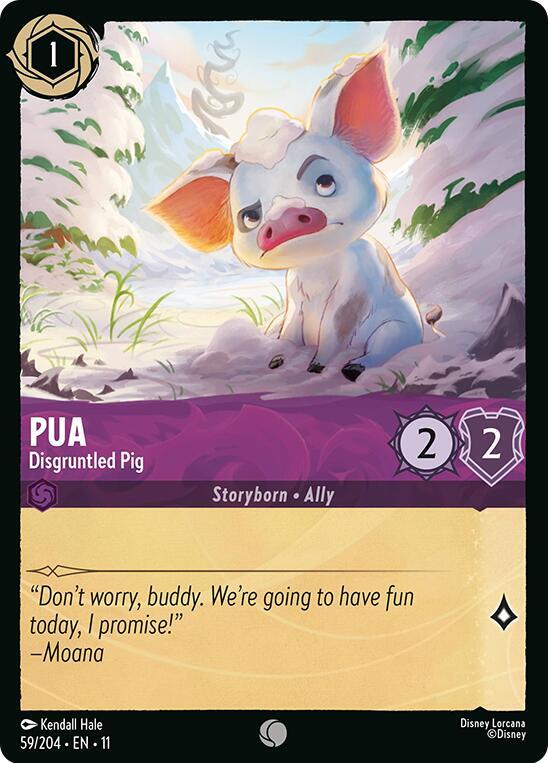 Pua - Disgruntled Pig 59/204 Common