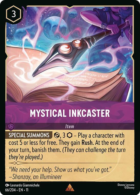 Mystical Inkcaster 66/204 Rare