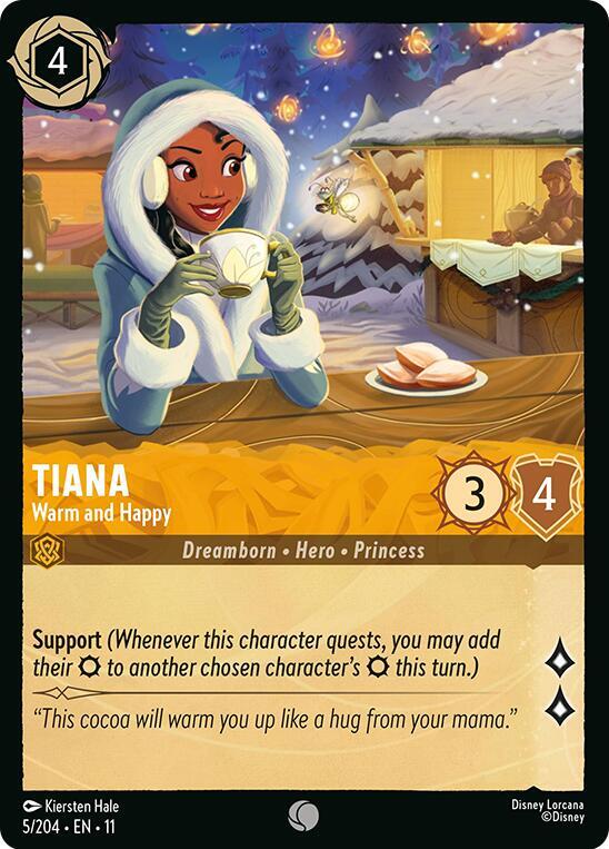 Tiana - Warm and Happy 5/204 Common
