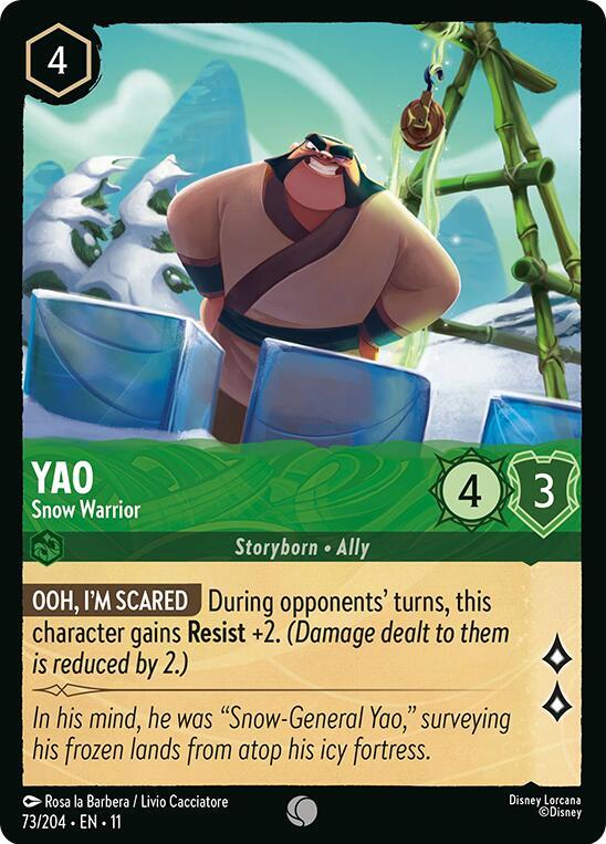 Yao - Snow Warrior 73/204 Common