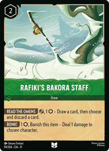 Rafiki's Bakora Staff 99/204 Uncommon