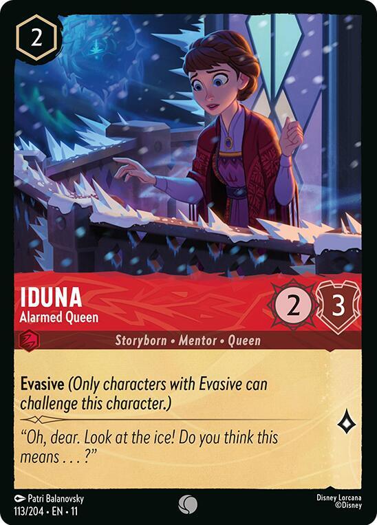 Iduna - Alarmed Queen 113/204 Common